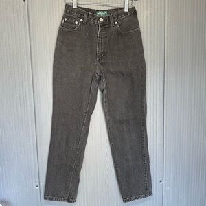 Ralph Lauren - Lauren Jeans Co. Black Denim Jeans Size 6 Petite